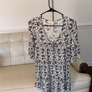 C’isa Floral Flowy Blouse